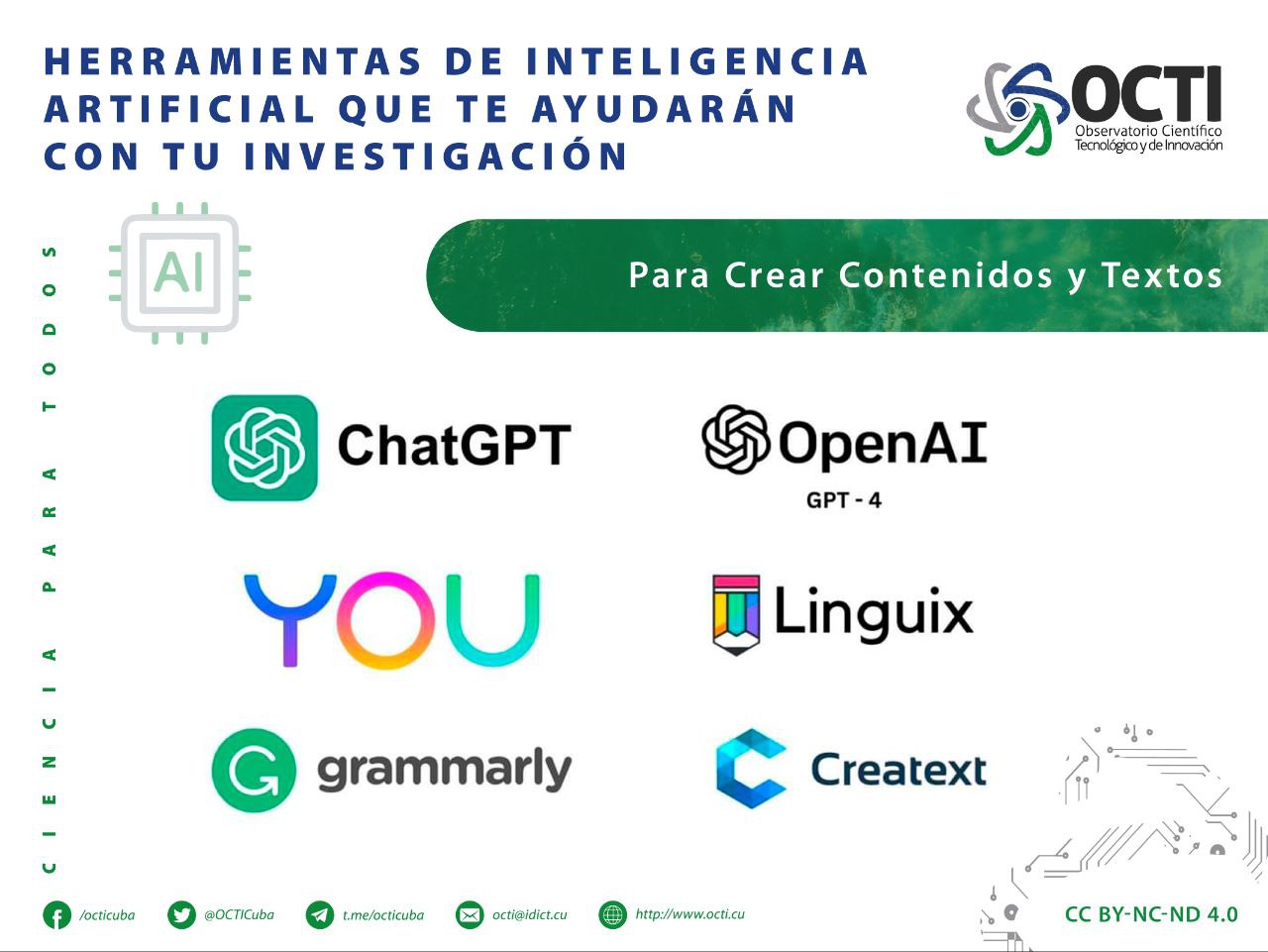 Herramientas de Inteligencia Artificial para la Investigación