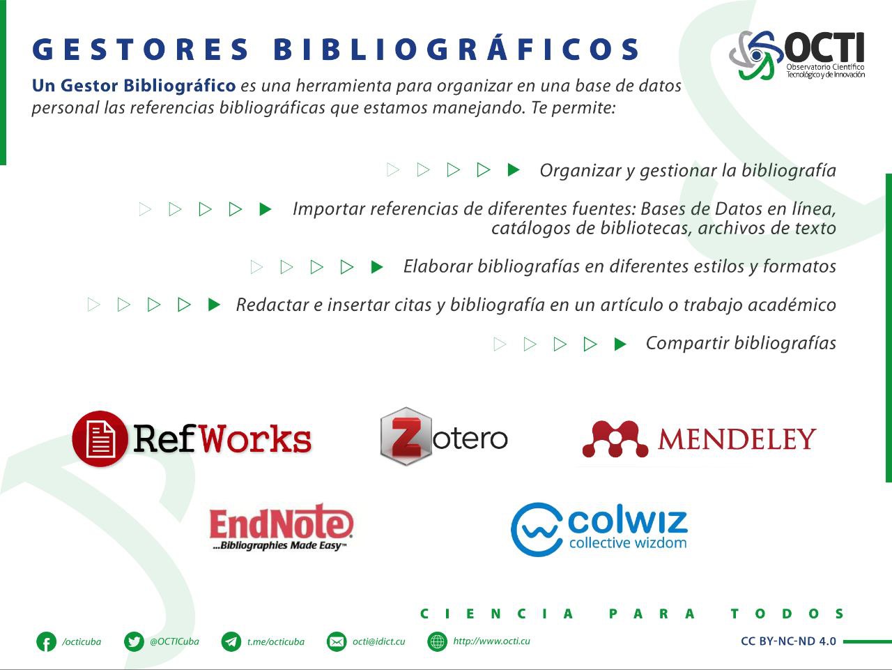 Gestores bibliográficos